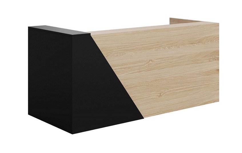 Mies Bevel End Reception Desk